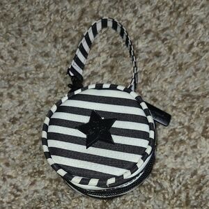 Ju-Ju-Be Monochrome Striped Small Accesory Pouch
